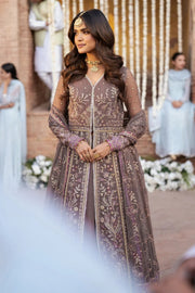 Zarif Shehnai Embroidered Luxury Net Unstitched 3Pc Suit ZS-02 NOOR