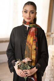 HemStitch Basic Bliss Summer Karandi Stitched 2Piece Suit - Smokey