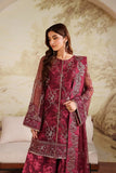 Zarif Zaneera Embroidered Net Unstitched 3Pc Suit ZRF-ZPE-07 FALEK
