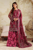 Zarif Zaneera Embroidered Net Unstitched 3Pc Suit ZRF-ZPE-07 FALEK