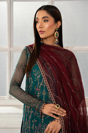 Zarif Heer Sequins Embroidered Net Unstitched 3Pc Suit Z-06 NUHA