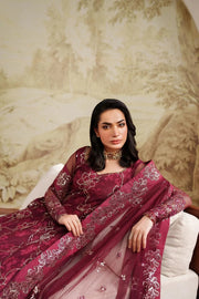Zarif Zaneera Embroidered Net Unstitched 3Pc Suit ZRF-ZPE-07 FALEK