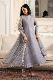 Zarif Nafees Sequins Embroidered Net Unstitched 3Pc Suit ZNAF - 01 MERVE