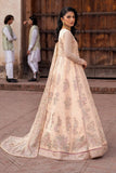 Zarif Shehnai Embroidered Luxury Net Unstitched 3Pc Suit ZS-03 HEER