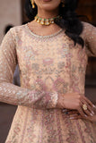 Zarif Shehnai Embroidered Luxury Net Unstitched 3Pc Suit ZS-03 HEER