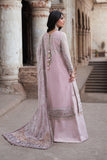 Zarif Shehnai Embroidered Luxury Chiffon Unstitched 3Pc Suit ZS-07 MANARA