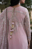 Zarif Shehnai Embroidered Luxury Chiffon Unstitched 3Pc Suit ZS-07 MANARA
