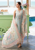 Kanwal Malik Mira Summer Lawn Unstitched Embroidered 3Pc Suit - Tiya