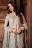 Zarif Shehnai Embroidered Luxury Net Unstitched 3Pc Suit ZS-06 DOORIYA