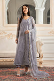 Zarif Nafees Sequins Embroidered Net Unstitched 3Pc Suit ZNAF - 01 MERVE