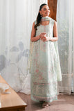 Neeshay Symphony Embroidered Lawn Unstitched 3Pc Suit - MINTY
