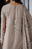 Zarif Shehnai Embroidered Luxury Net Unstitched 3Pc Suit ZS-06 DOORIYA