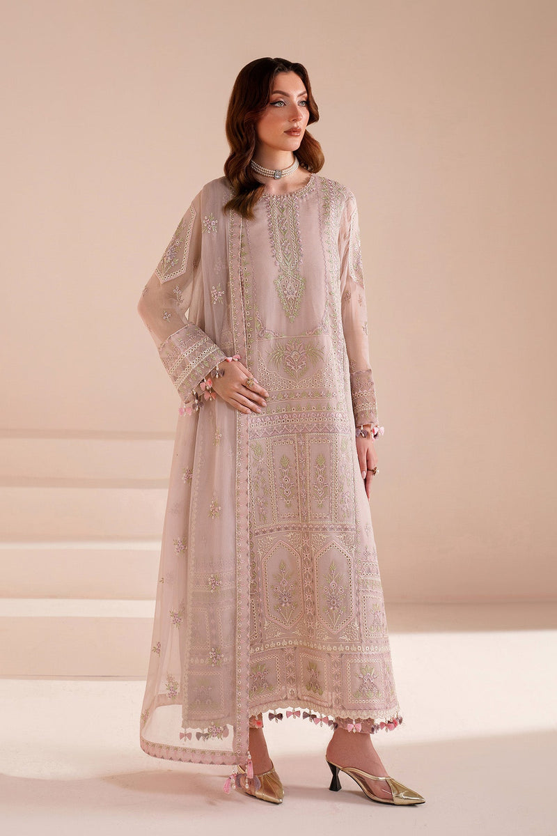 Threads by Alizeh Embroidered Chiffon Unstitched 3Pc Suit AF-BDHG-5039-Elva