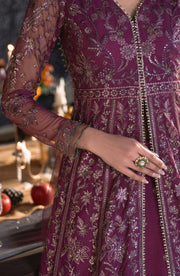 Heritage by Zarif Embroidered Net Unstitched 3Pc Suit ZHF 02 TIFFANY