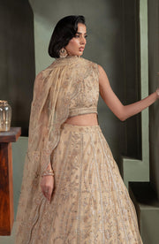 Heritage by Zarif Embroidered Net Unstitched 3Pc Suit ZHF 01 AVELINA