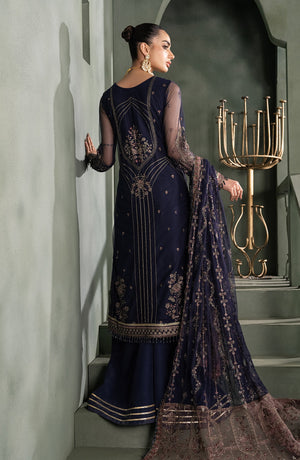 Heritage by Zarif Embroidered Net Unstitched 3Pc Suit ZHF 08 SIRENE