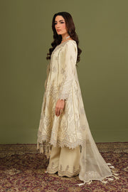 Alizeh Fashion Luxe Embroidered Raw Silk Unstitched 3Pc Suit AF-RS-13-Emily
