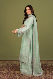 Alizeh Fashion Luxe Embroidered Raw Silk Unstitched 3Pc Suit AF-RS-15-Pearly