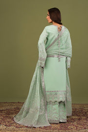 Alizeh Fashion Luxe Embroidered Raw Silk Unstitched 3Pc Suit AF-RS-15-Pearly