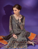 Emaan Adeel Lamour Vol-02 Unstitched Embroidered Net 3Pc Suit LR-09