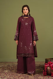 Alizeh Fashion Luxe Embroidered Raw Silk Unstitched 3Pc Suit AF-RS-16-Almas