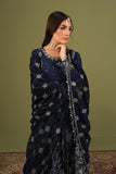 Alizeh Fashion Luxe Embroidered Raw Silk Unstitched 3Pc Suit AF-RS-11-Abaan