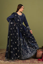 Alizeh Fashion Luxe Embroidered Raw Silk Unstitched 3Pc Suit AF-RS-11-Abaan