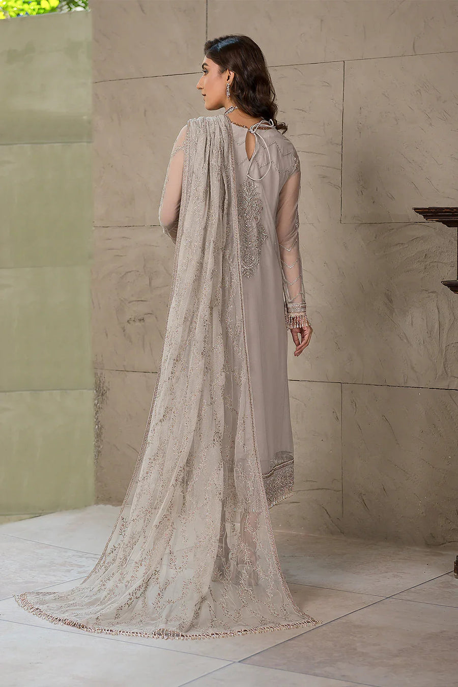 Falak by Zarif Unstitched Festive Formal Net Suit ZF 03 CHERYL
