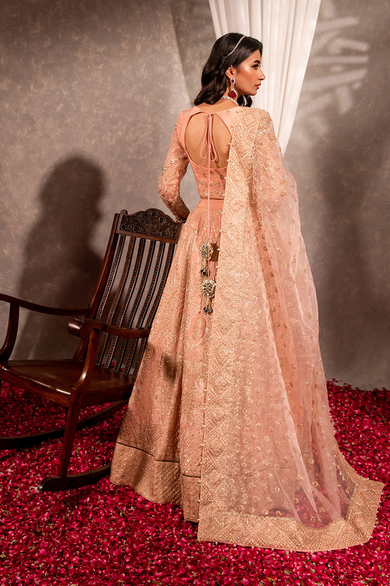 Maria Osama Khan Dastaan Festive Formal 3Pc Suit DS-04 Roshan