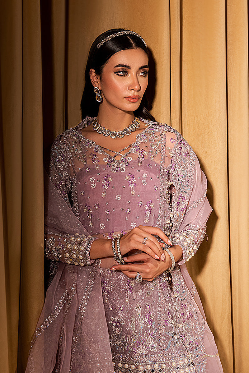 Maria Osama Khan Dastaan Festive Formal 3Pc Suit DS-07 Sona