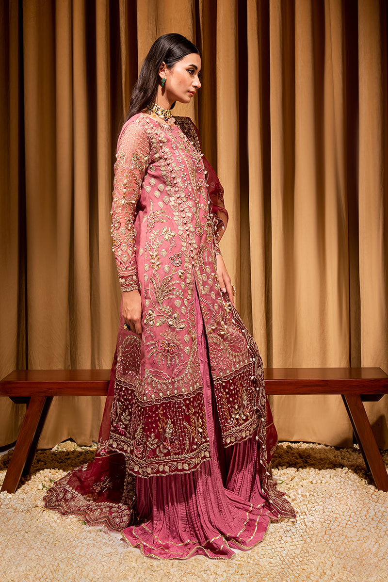 Maria Osama Khan Dastaan Festive Formal 3Pc Suit DS-05 Zari
