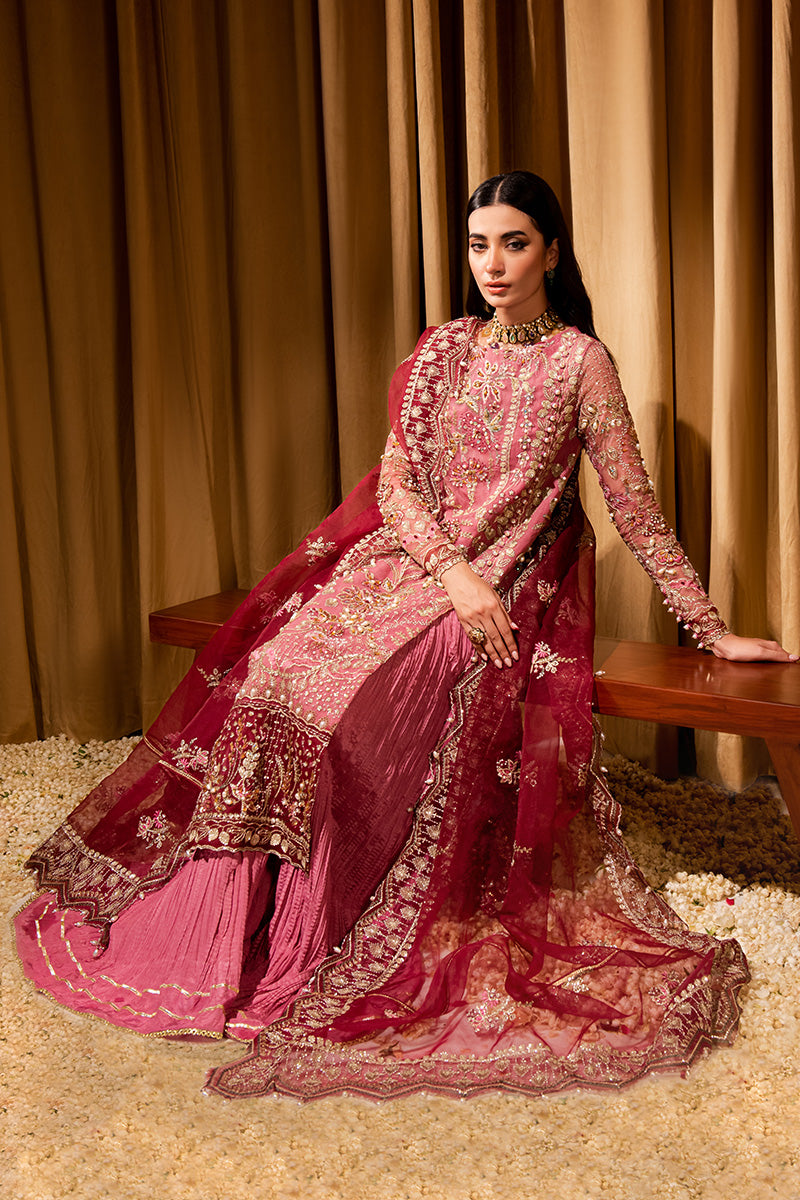 Maria Osama Khan Dastaan Festive Formal 3Pc Suit DS-05 Zari