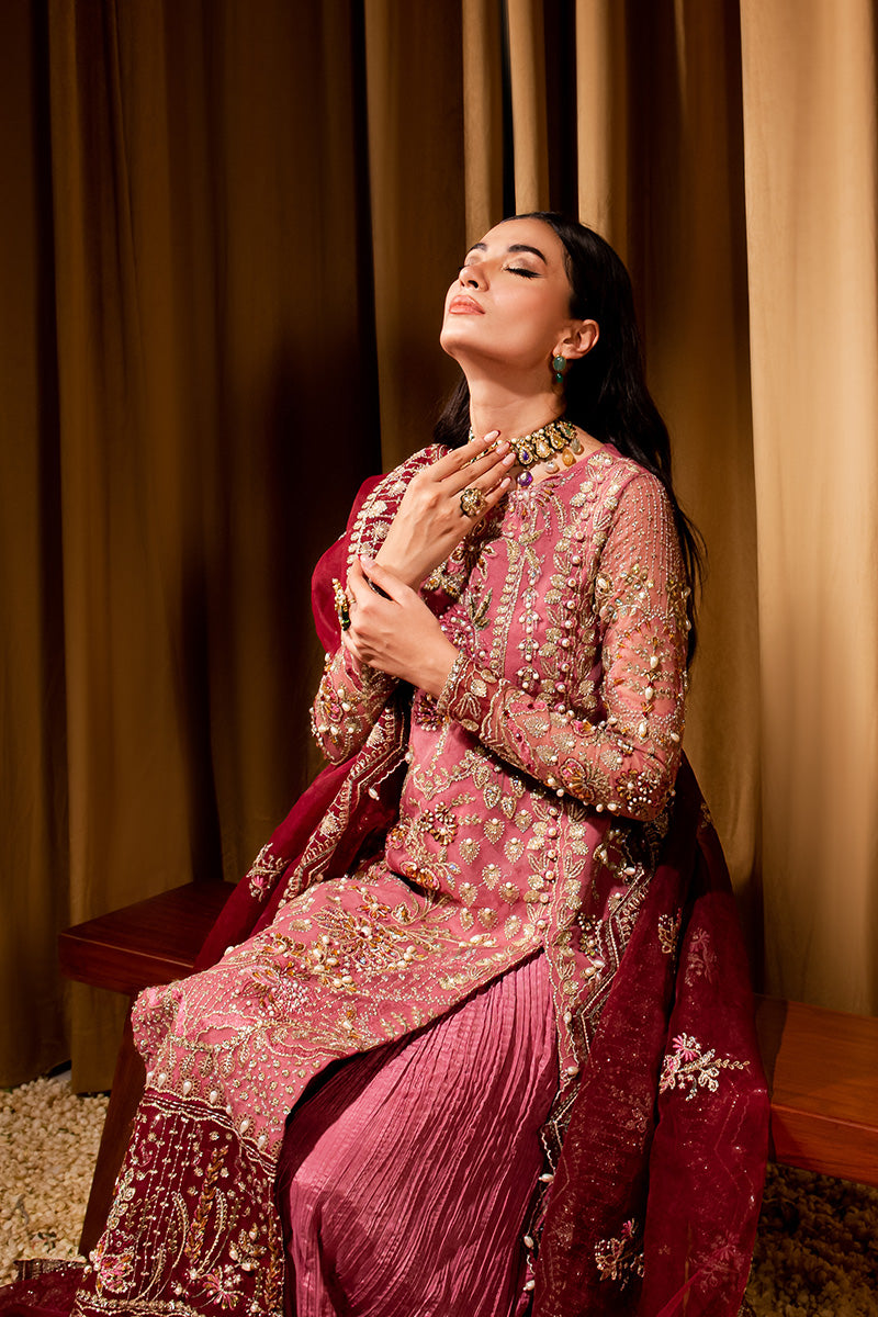 Maria Osama Khan Dastaan Festive Formal 3Pc Suit DS-05 Zari