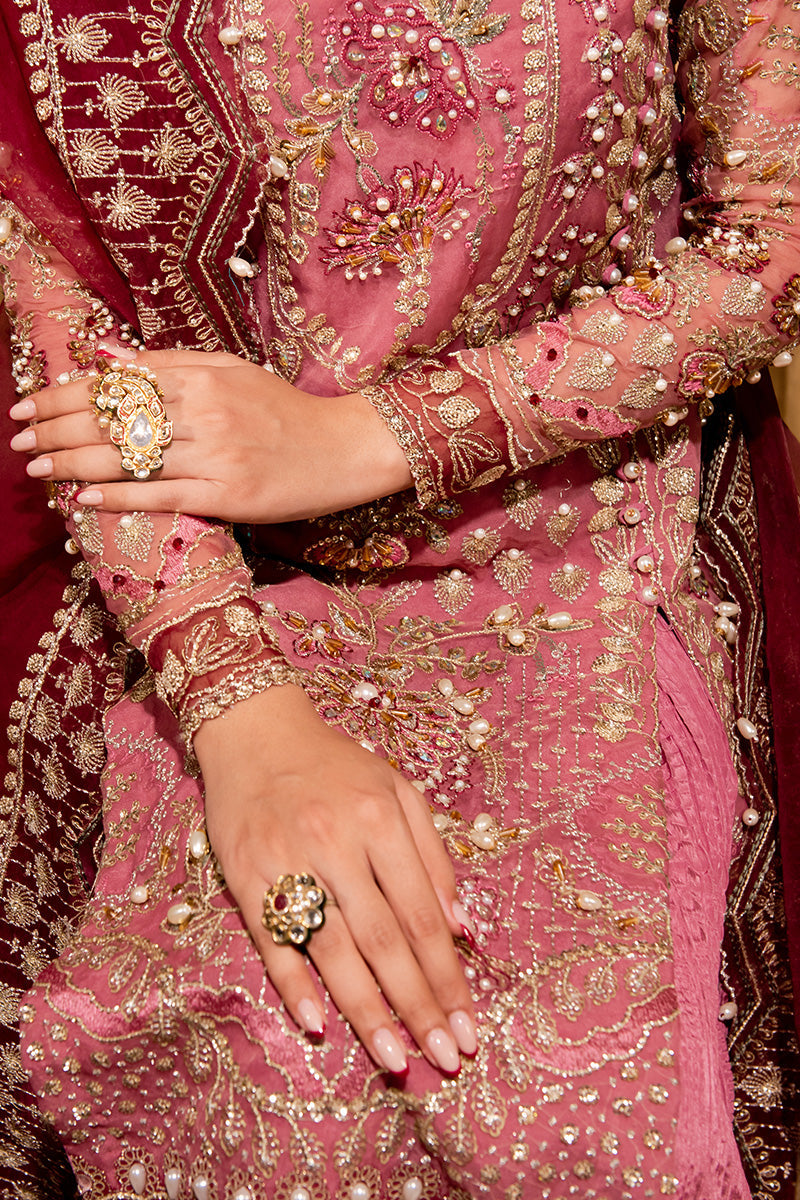 Maria Osama Khan Dastaan Festive Formal 3Pc Suit DS-05 Zari