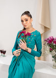 Maria Osama Khan Tiffany Vol-01 Luxury Pret 2Pc Suit - Aquamarine