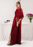 Maria Osama Khan Tiffany Vol-01 Luxury Pret 1Pc Kaftan  - Ruby