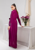 Maria Osama Khan Tiffany Vol-01 Luxury Pret 2Pc Suit - Amethyst