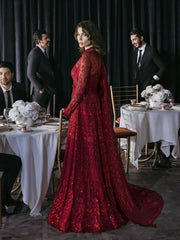 Afrozeh Starlet Luxury Unstitched Embroidered Formal Suit ASOS-V1-05