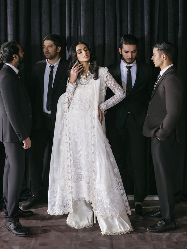 Afrozeh Starlet Luxury Unstitched Embroidered Formal Suit ASOS-V1-09