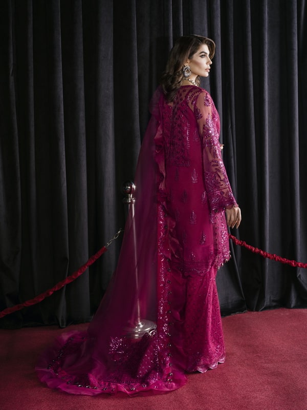 Afrozeh Starlet Luxury Unstitched Embroidered Formal Suit ASOS-V1-07