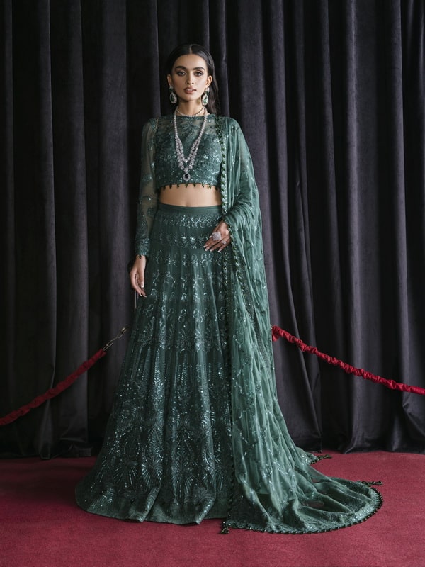 Afrozeh Starlet Luxury Unstitched Embroidered Formal Suit ASOS-V1-01