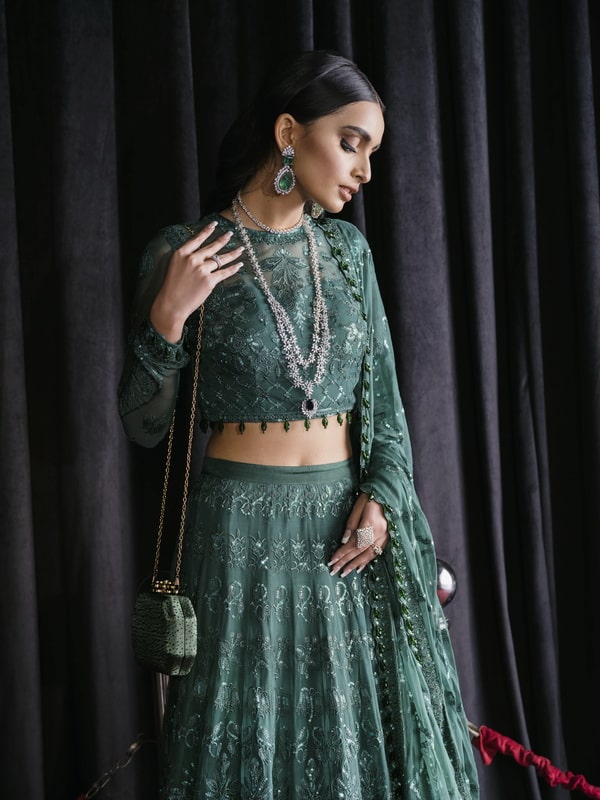 Afrozeh Starlet Luxury Unstitched Embroidered Formal Suit ASOS-V1-01