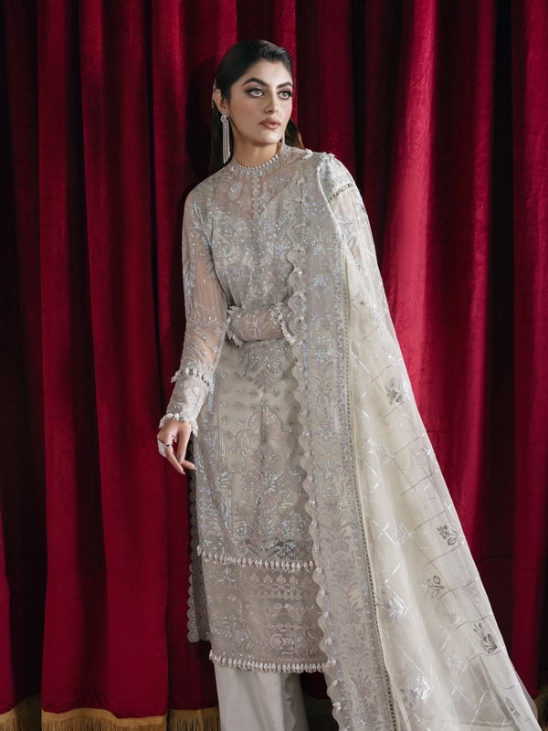 Afrozeh Starlet Luxury Unstitched Embroidered Formal Suit ASOS-V1-06