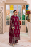 DUA by Alizeh Fashion Embroidered Chiffon Unstitched 3Pc Suit D-6A