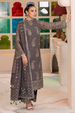 DUA by Alizeh Fashion Embroidered Chiffon Unstitched 3Pc Suit D-6B