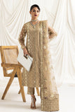 Alizeh Fashion Dua Embroidered Net Unstitched 3Pc Suit DUA-V02D01B