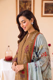 Faiza Faisal FNF Prints Unstitched Lawn 3Pc Suit - DUNE AURA
