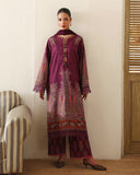 Roheenaz Eclat Gerden Printed Lawn Unstitched 3Pc Suit - DAHLIA DREAM