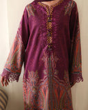Roheenaz Eclat Gerden Printed Lawn Unstitched 3Pc Suit - DAHLIA DREAM