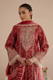 Afrozeh Floral Charm Embroidered Lawn Unstitched 3Pc Suit AL-25-V5-01 Daina